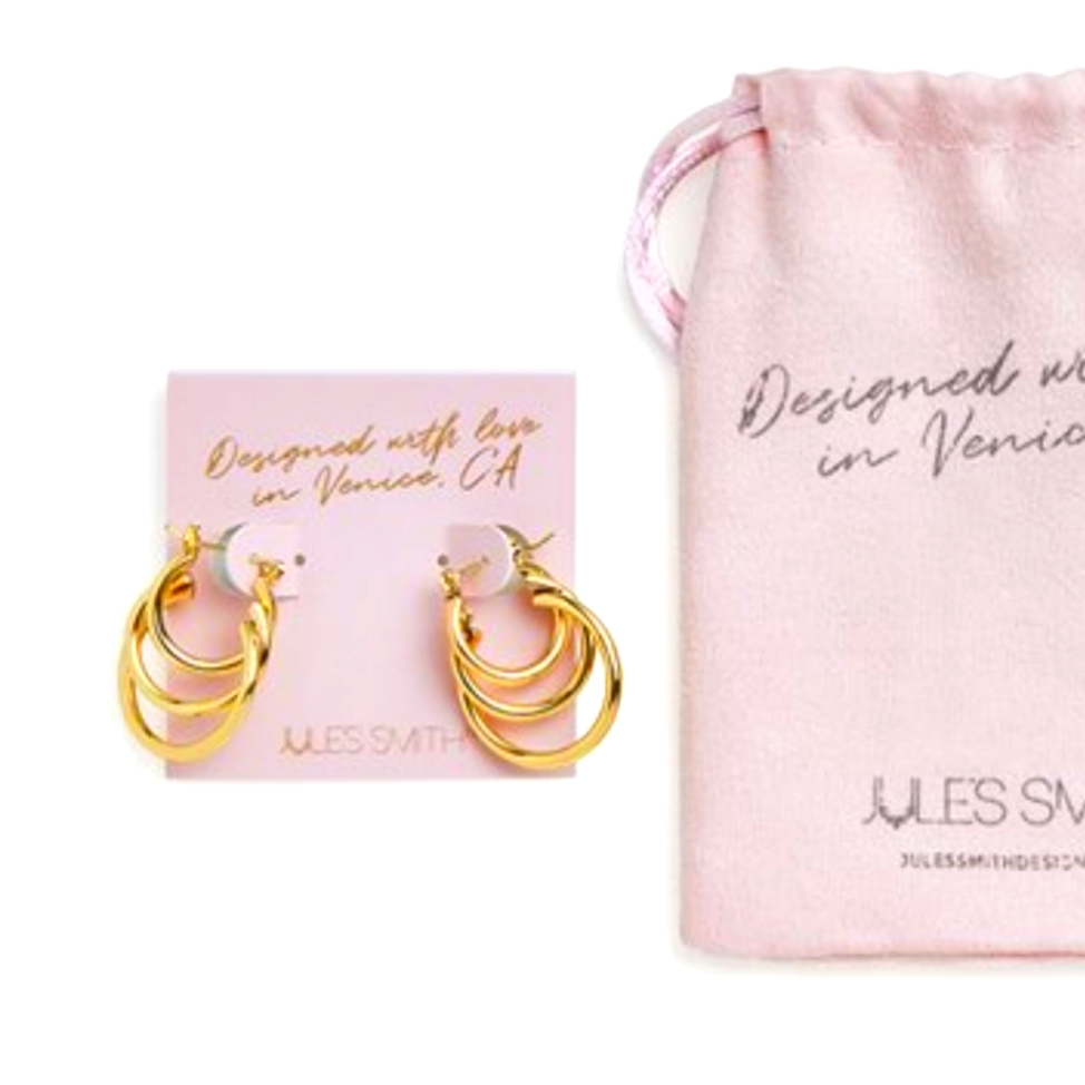 Hp Jules Smith Layered Huggie Earrings